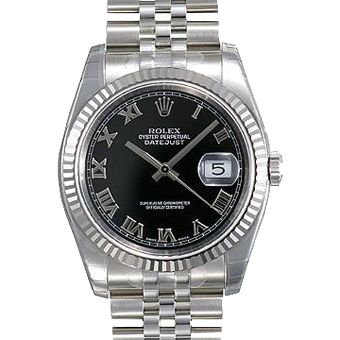 ROLEX ロレックス レプリカ パーペチュアル デイトジャスト 116234 ブラック